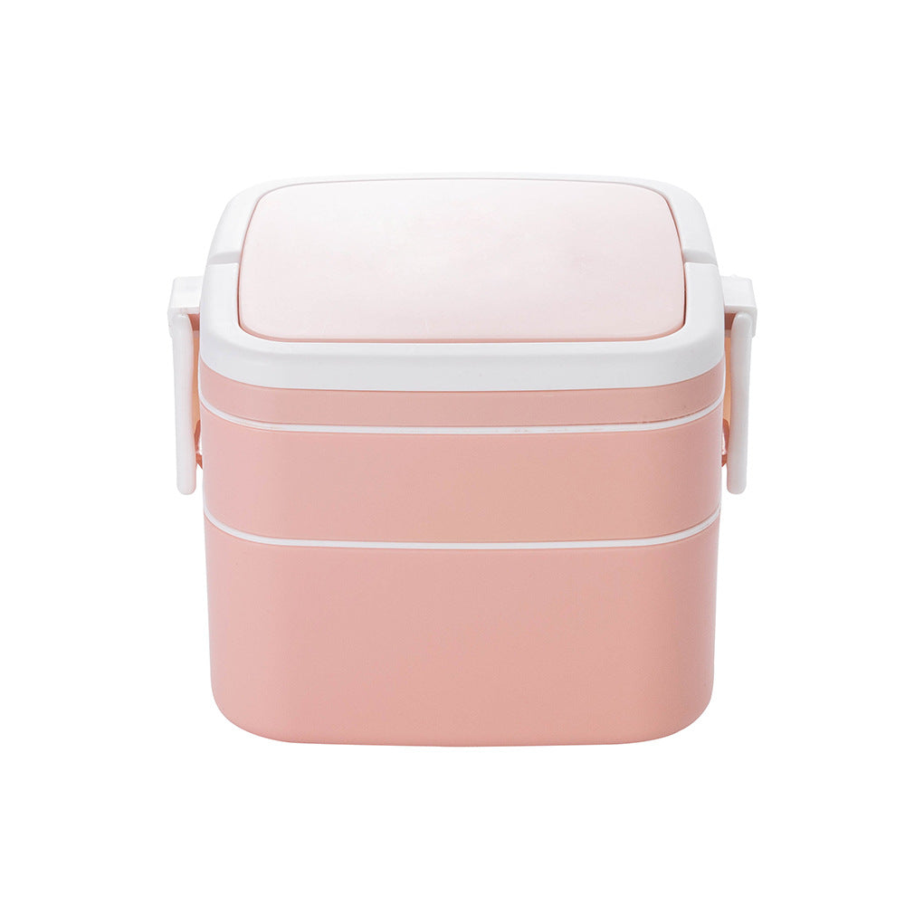 Moderne doppellagige Bento-Lunchbox