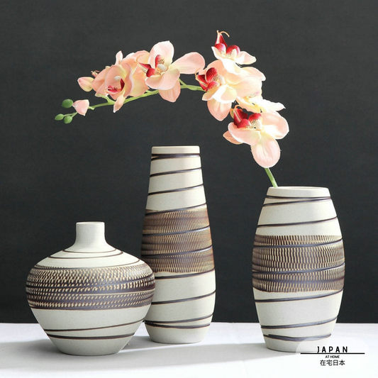 Japanese Ceramic Vases "Kaze"