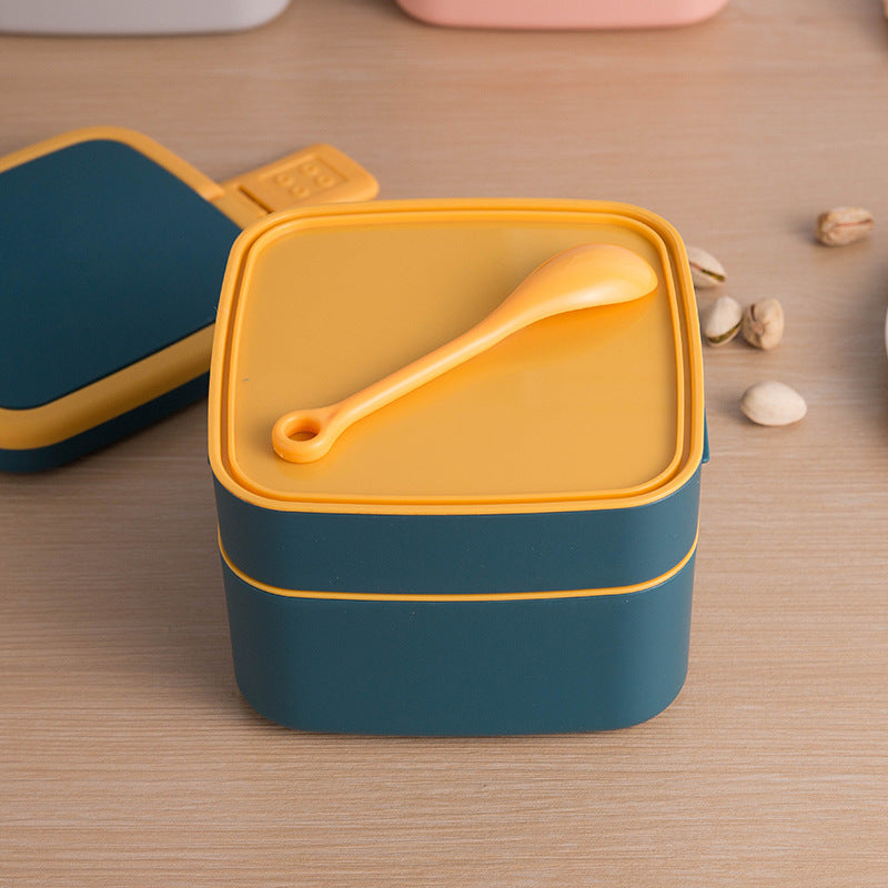 Moderne doppellagige Bento-Lunchbox