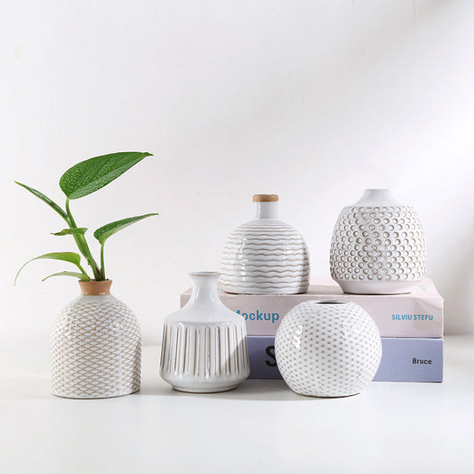 Handcrafted ceramic vases "Shizuka"