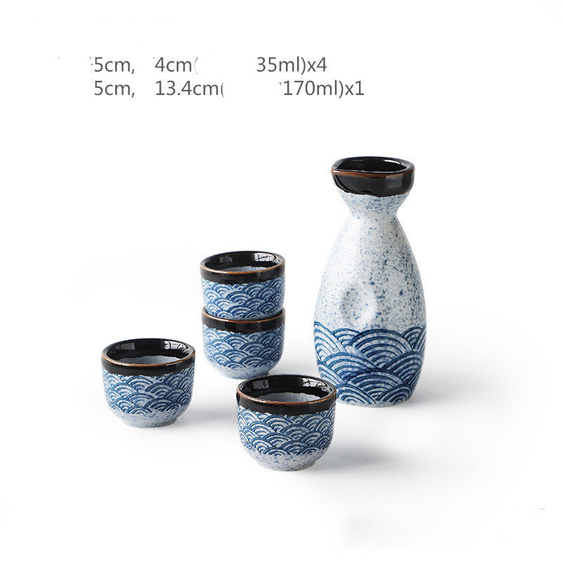 Keramik-Sake-Set „Isa“.