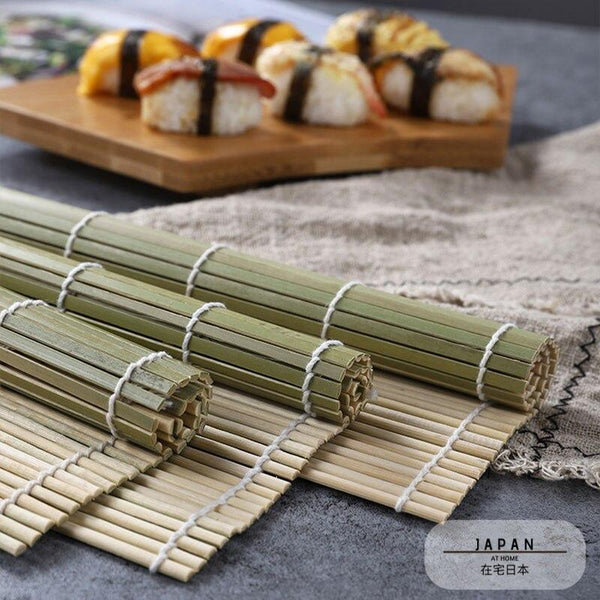 Natürliche Bambus-Sushi-Matte (grün)