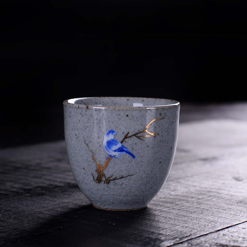 „Takamitsu“ Japanische Teetasse aus Keramik