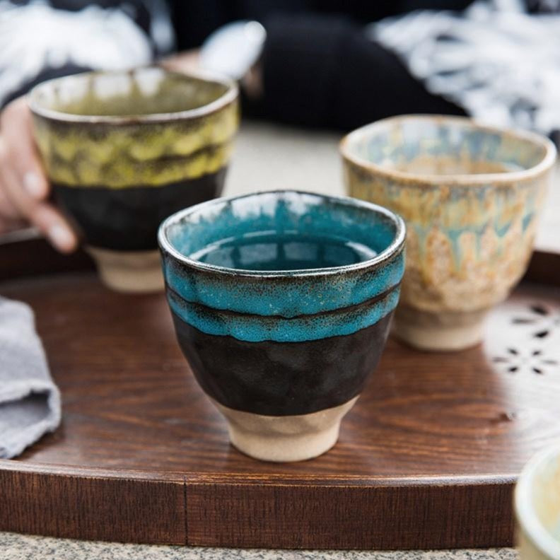 AUSVERKAUFT || „Imamura“ japanische Teetasse aus Keramik