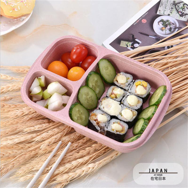 Umweltfreundliche Bento-Box aus Weizenstrohfaser